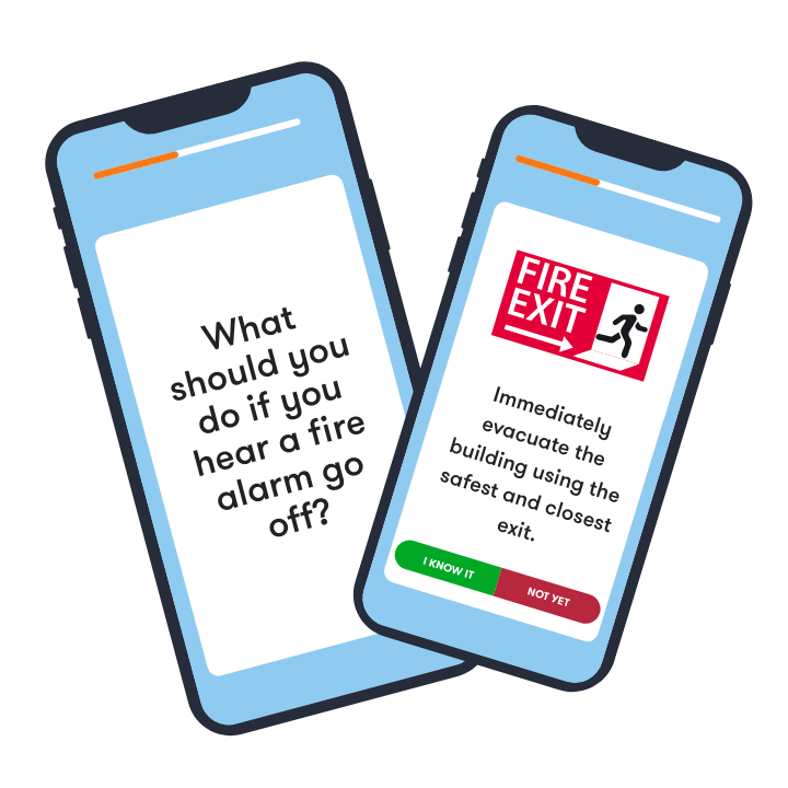 Deliver safety training using a top mobile learning platform.